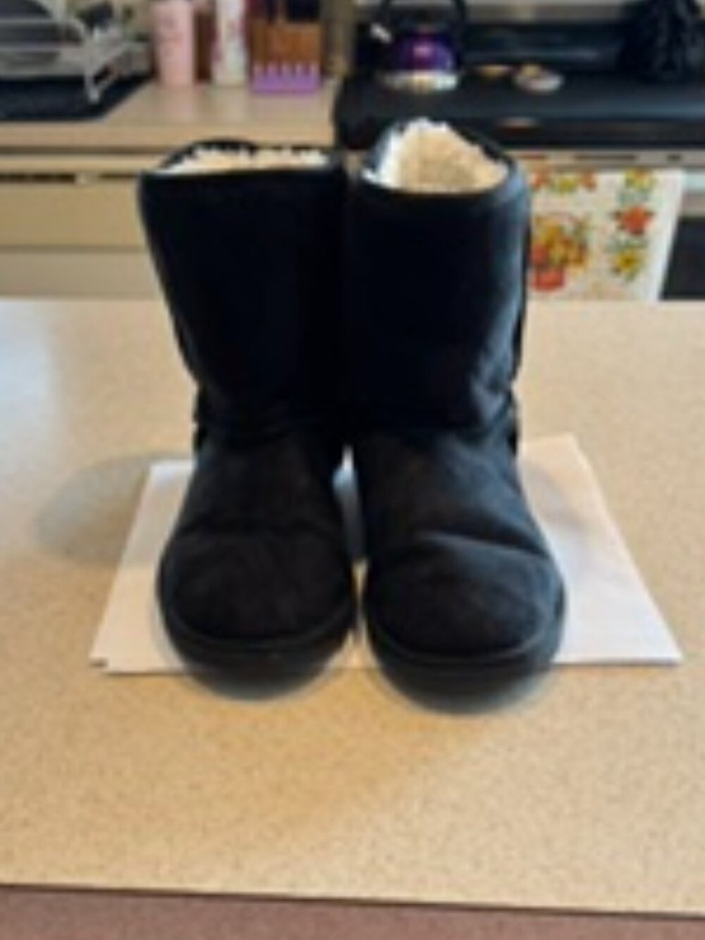 Suede Low Boots